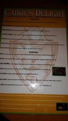 Come hungry. Great menu!