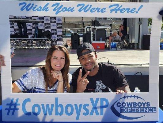 Sam Williams and former Dallas Cowboys cheerleader Natalie Woods Stanyer