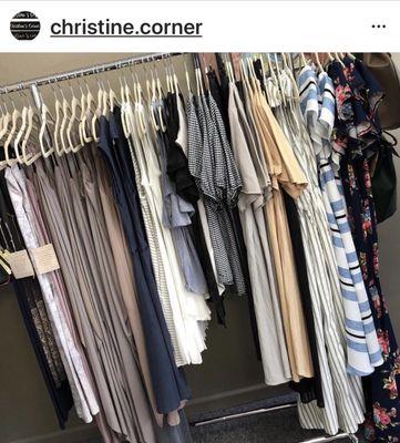 Christine Corner Clothing for the latest styles