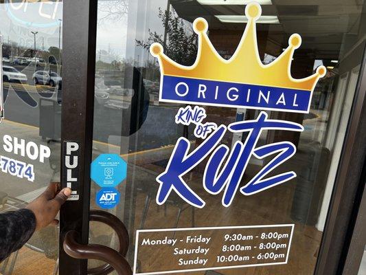 The Original King of Kutz Barbershop