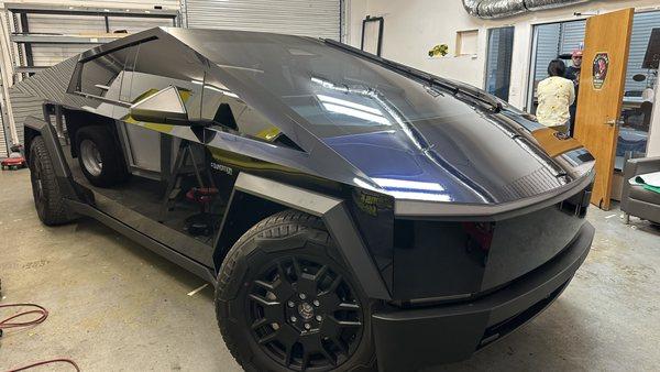 Tesla Cybertruck wrap by Discount Signs $ Wraps