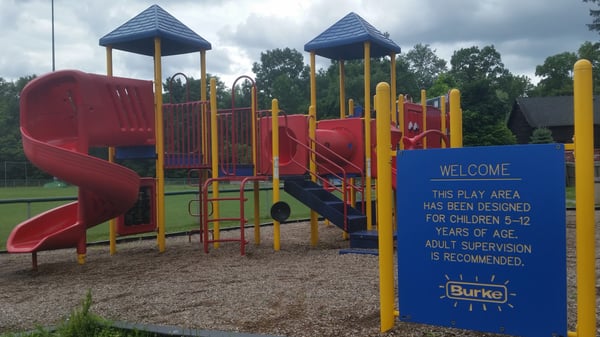 Concession Stand Side of 5-12 Year Olds Play Structure