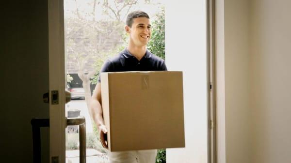 Michael, one of our packing associates, will always greet you with a smile.