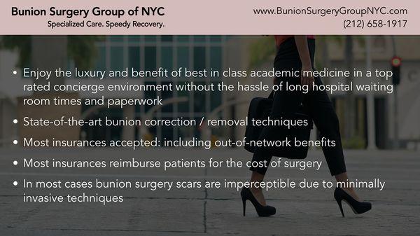 Why Choose Bunion Surgery Group of NYC 1