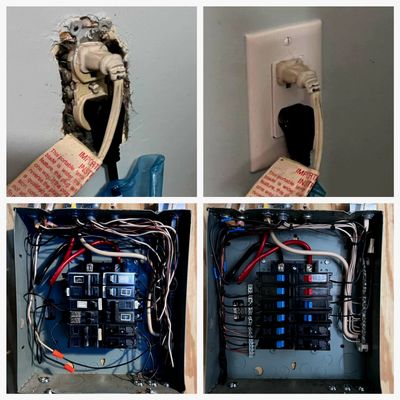 Remediation of old wire can save your home from fire. If you don't know if your home has Aluminum wire in it, we will give a free estimate.