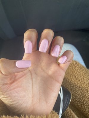 Fill in with Gel Polish