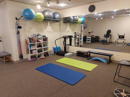 Exercise and Rehab room