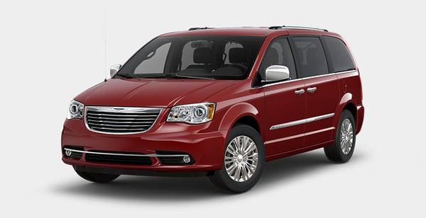 2014 Chrysler Town & Country 7 passenger minivan