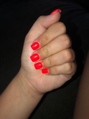 Gel with extension