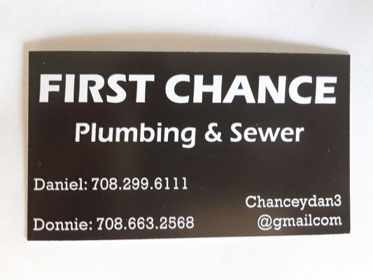 First Chance Plumbing and Sewer