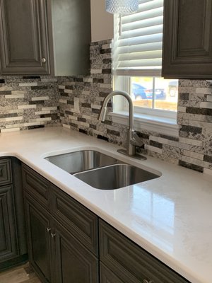 New backsplash