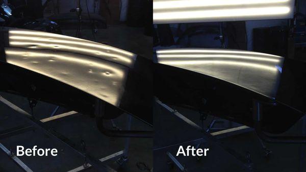 This is what attention to detail looks like in paintless dent repair.