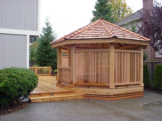 Constructed with Western Red Cedar