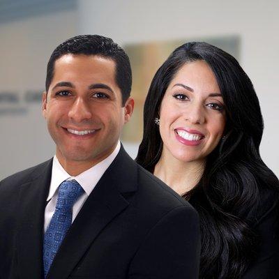 Downers Grove dentist Dr. Sherif Albert and Dr. Christine Snow