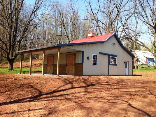 House Barn Design by LHD for Leid's Carpentry