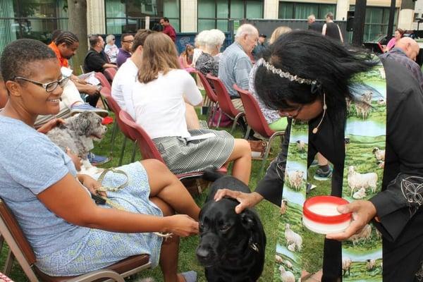 Blessing of the animals.