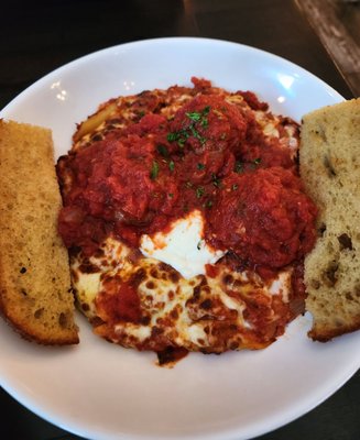 Baked Penne Pasta with Meat Sauce & Meatballs