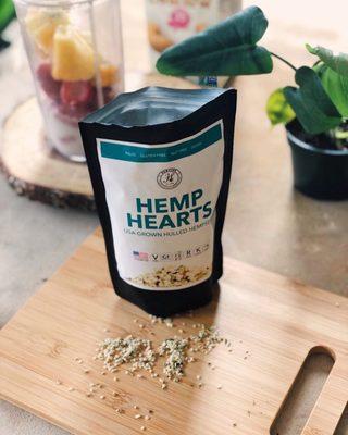 Raw 'Hemp Hearts' are a power packed snack!