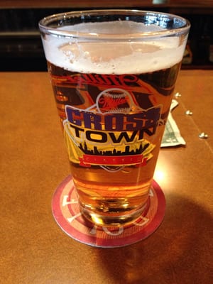 Crosstown Classic pint glass. Classic Chicago.