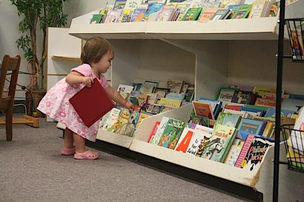 Books, Movies and Media await customers of all ages! Children's Storytime Wednesday mornings!