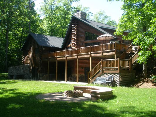 Split Log home 7,000 s.f. Elkhorn, WI