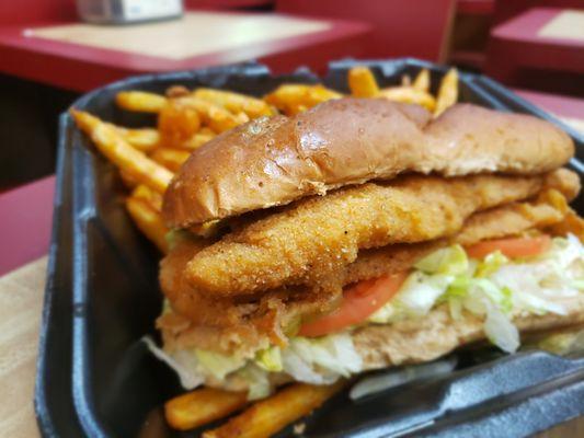 Whiting Fish Supreme Sandwich