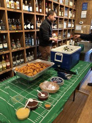 Super Bowl beer tasting