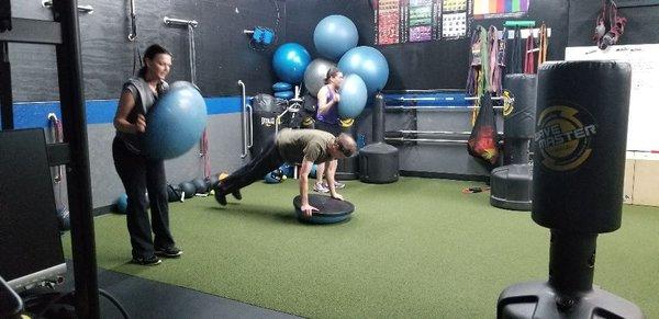 Bosu Burpees