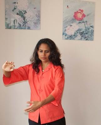 Qi gong, meditation, and breathing exercises