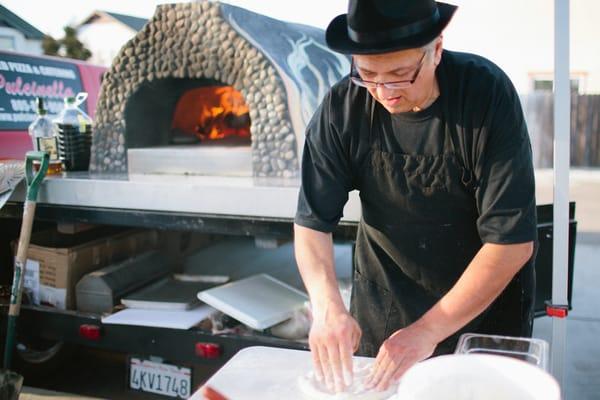 Meet Paul, the man behind the pizza.