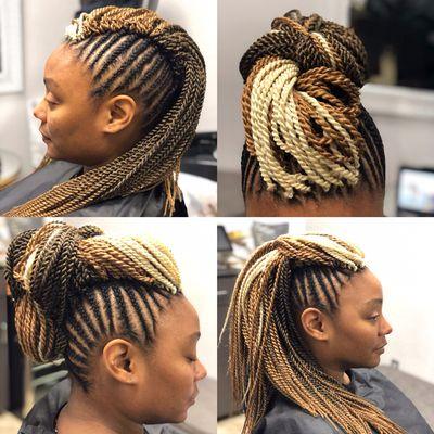 Custom  Crochet braids design