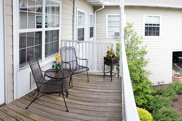 enjoy the view from your neighborhood's balcony