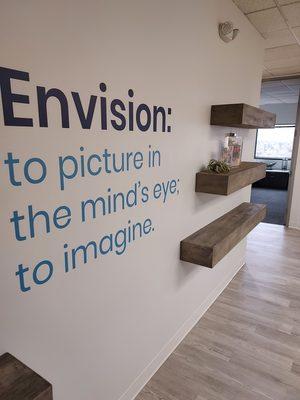 Main Lobby Envision Wall