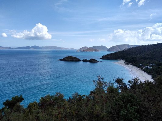 Breathtaking views from St Thomas US Virgin islands