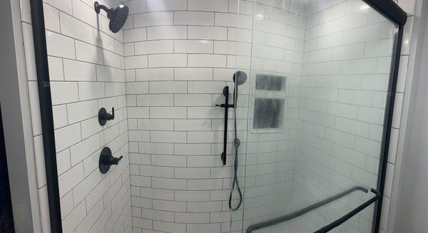 Finished shower