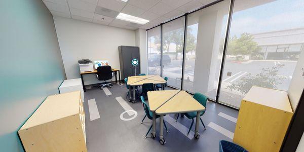 Multipurpose Class Room - This room has been designed to encourage group learning with fewer distractions.