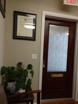 Office door