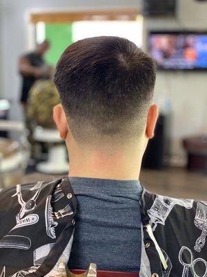 Light shadow fade combover