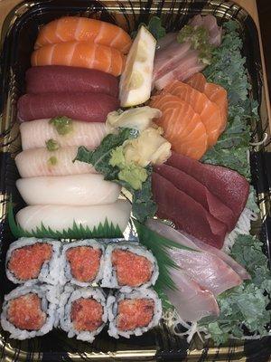 Sushi and Sashimi for 1