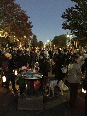 Jamaica Pond Lantern Parade