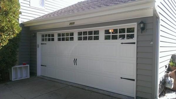 Our new garage door