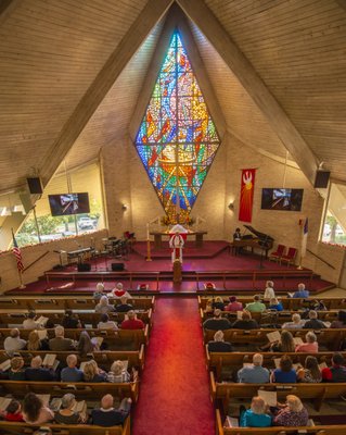 Inside the sanctuary
 
 Photo by Colin Toth