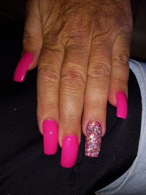 Another great nail job by KAY!!