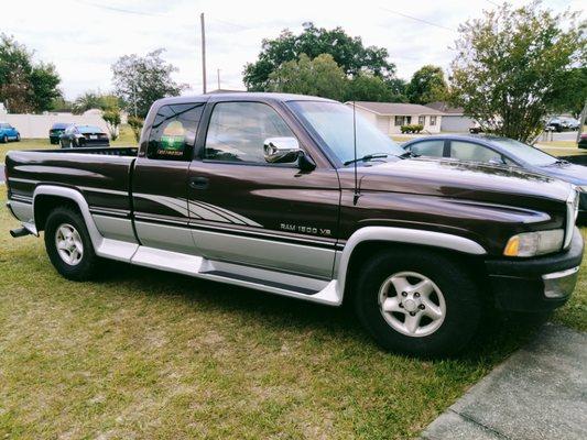 Dirty Dodge Ram After Detail