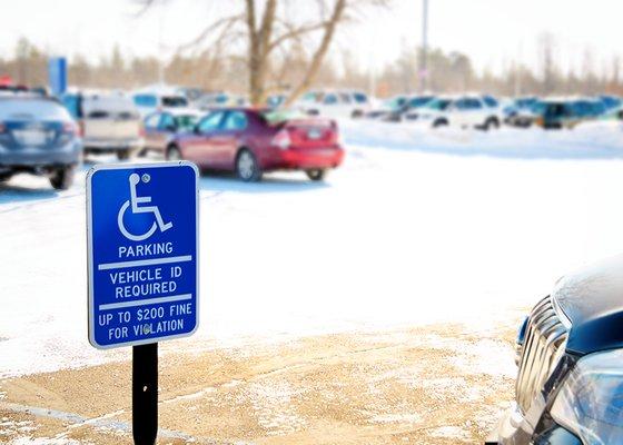 ADA Parking Sign