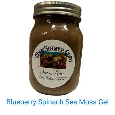 Blueberry Spinach Sea Moss Gel