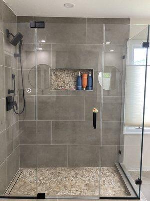 My new shower enclosure by shower door experts.