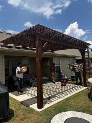 Custom patio cover!