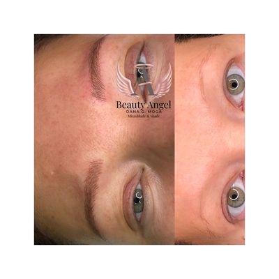 Microblading, realistic 3D hairlike strokes