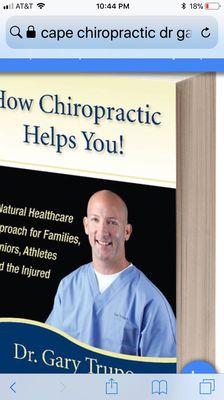 Nationally published book by Dr. Gary Trupo